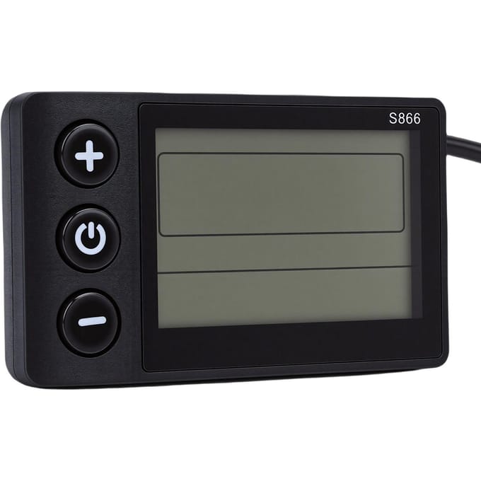 S866 Elektrische Scooter LCD Display Bedieningspaneel voor Scooter Modificatie Fietsaccessoire gray