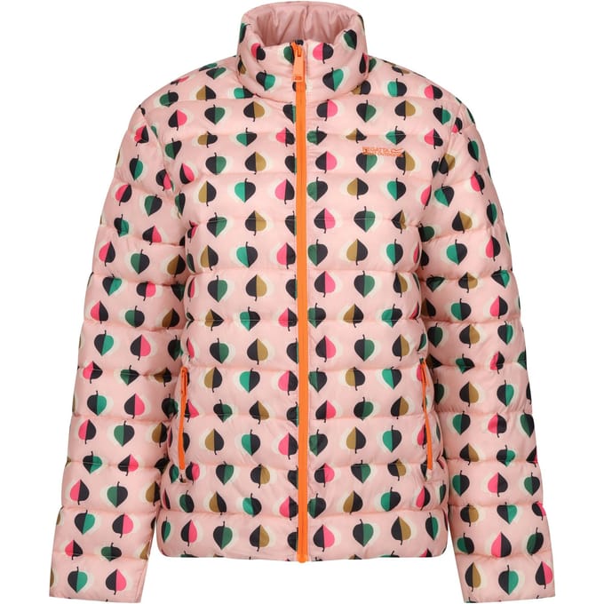 Regatta Dames/Dames Orla Kiely Tiny Elm gewatteerd jack (Roze)
