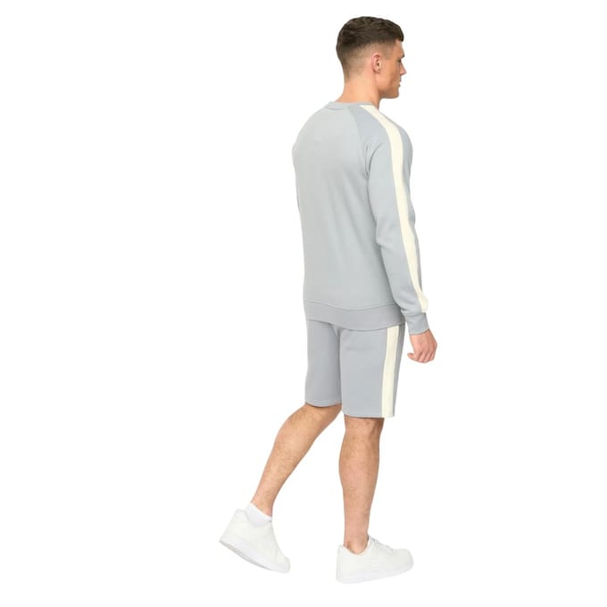 Crosshatch Heren Cresswill Sweatshirt (Staalblauw)