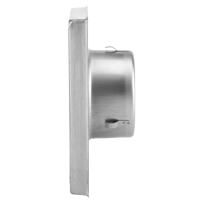 95mm RVS Muur Luchtrooster Vierkant Wasdroger Afzuigventilator Uitlaat