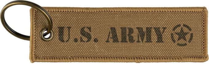 Fostex Sleutelhanger vintage canvas U.S. Army