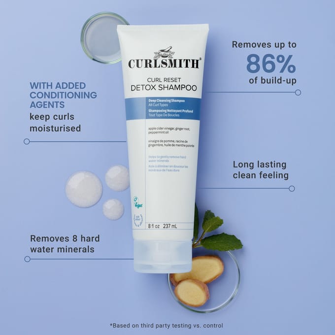 Curlsmith - Curl Reset Detox Shampoo 237ml - Krullend Haar - Detox Shampoo