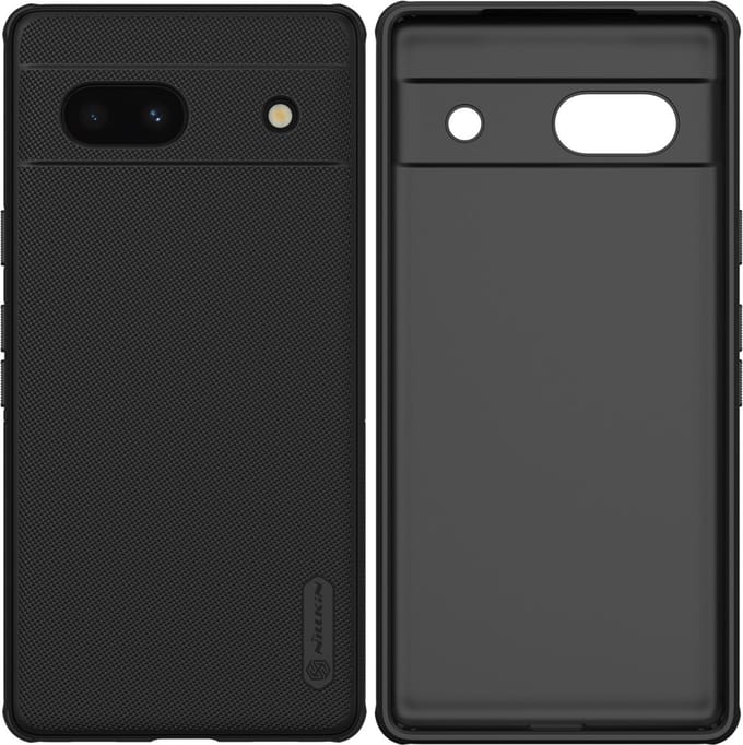 Nillkin Super Frosted Shield Google Pixel 7a Hoesje Back Cover Zwart