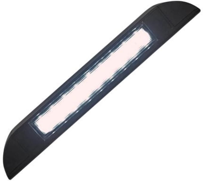 Voortentverlichting LED zwart/wit 23cm - zwart