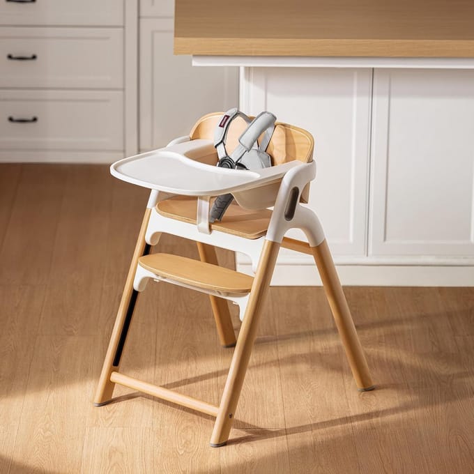 Hoge Stoel met Voedselveilige Tray