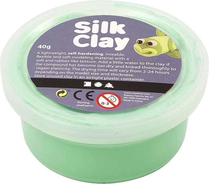 Silk Clay - Light Green 40gr.