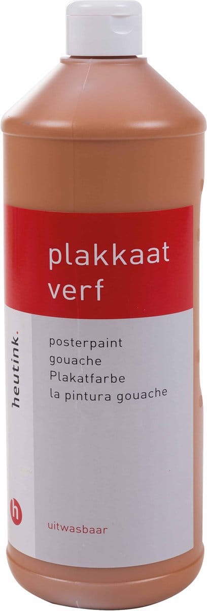 Plakkaatverf Heutink brons - flacon à 1000ml