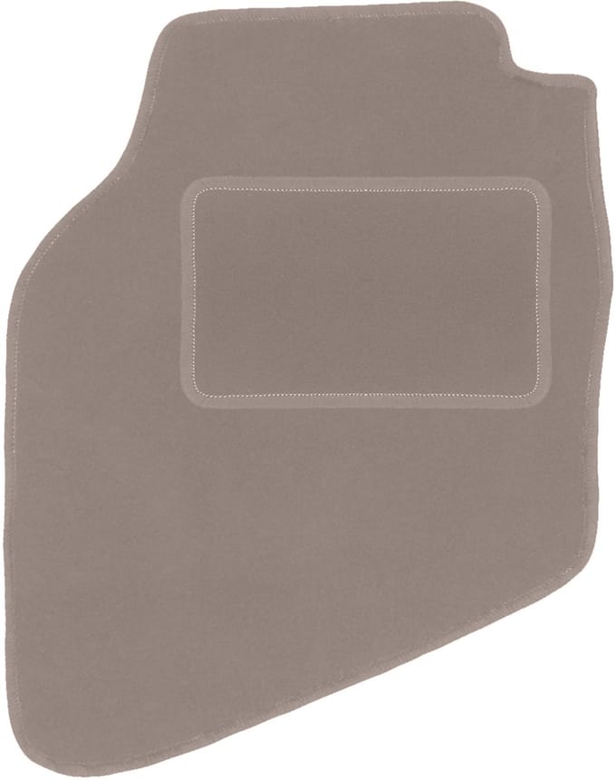Beige bestuurdersmat voor: Honda Jazz II hatchback (2002-2008)