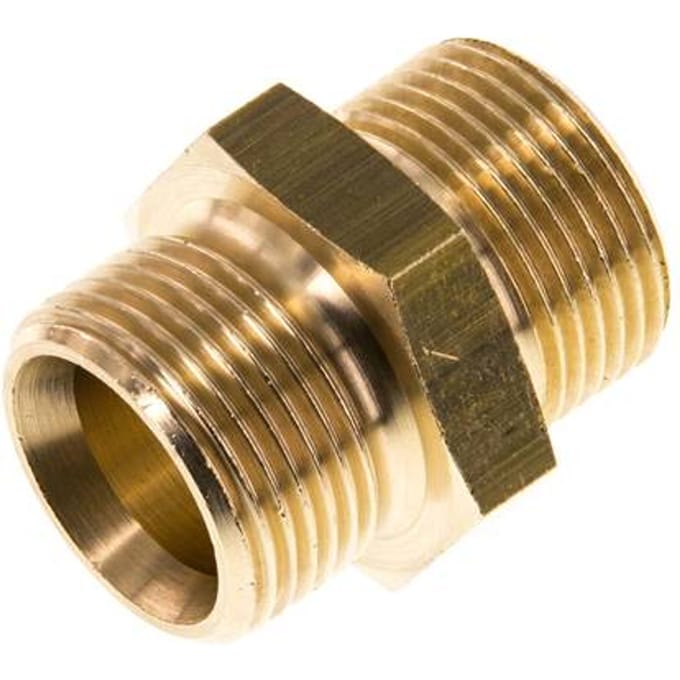G 3/4'' Messing Borstnippel 16 Bar