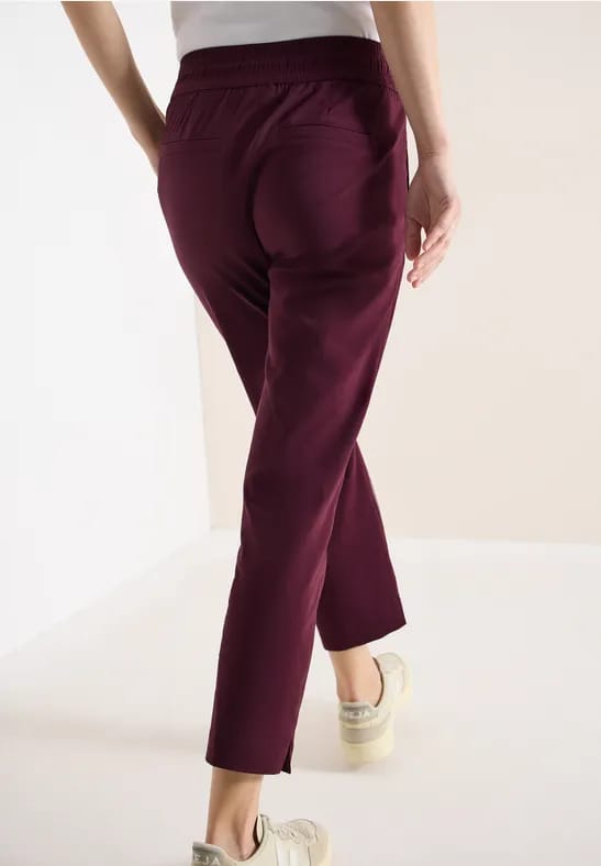 7/8 Mid Waist Slim Legs broek in casual fit