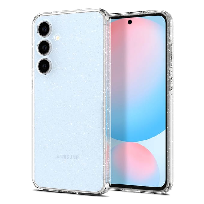 Spigen Liquid Crystal Backcover geschikt voor Samsung Galaxy S24 FE - Crystal Quartz
