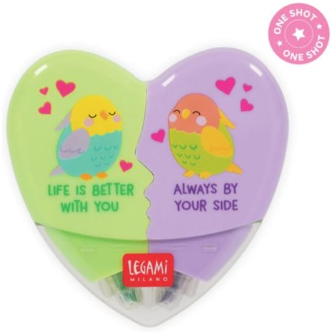 Legami markeerstift 2 in 1 - heartlighter