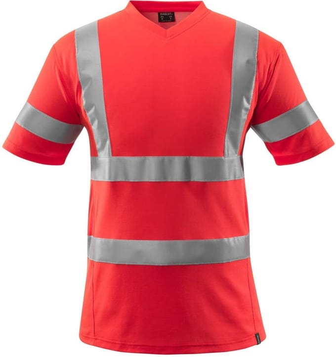 Mascot Safe Classic T-shirt 18282-995 - Hi-Vis rood - M