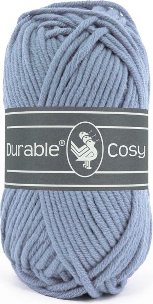Durable Cosy - katoen /acryl garen - kleur Blue grey (289)