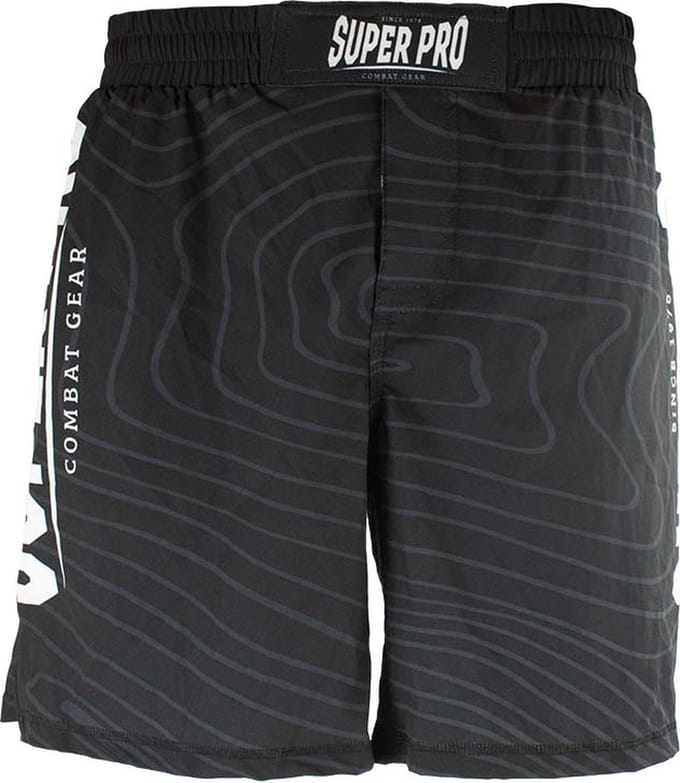 Super Pro Combat Gear MMA Short Zwart/Wit Large