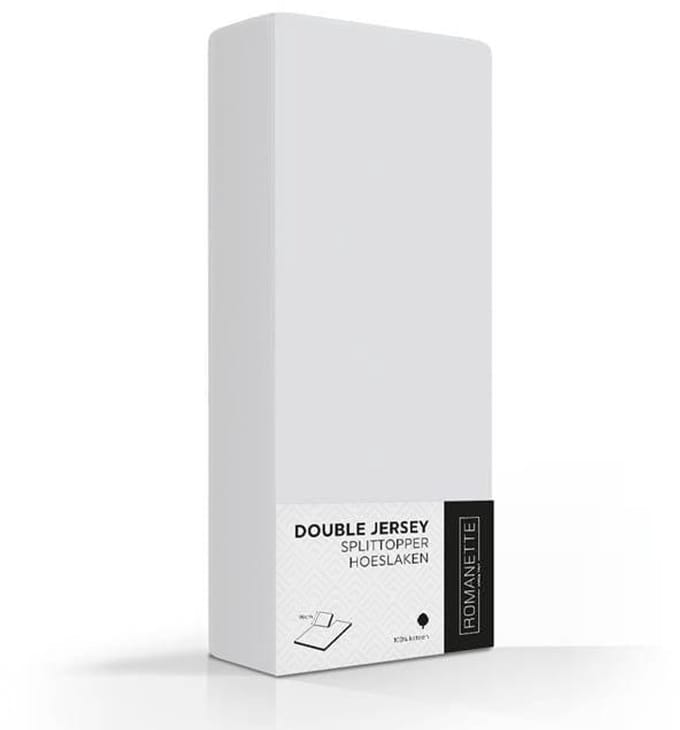 Luxe Dubbel Jersey Splittopper Hoeslaken