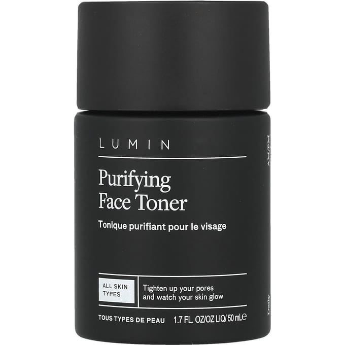 Lumin, Tonique Purifiant pour la Peau, 50ml (1,7 oz) black
