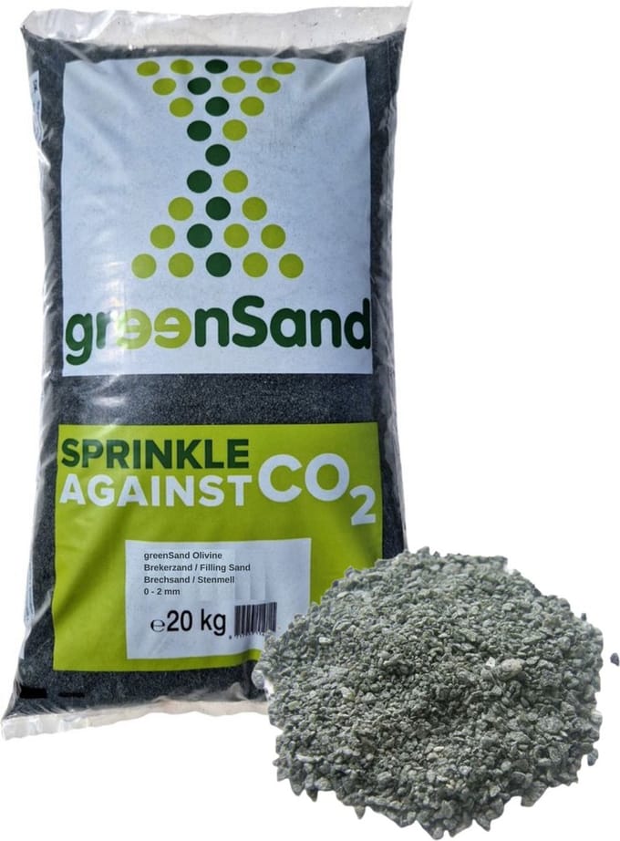 greenSand olivijn zand 0-2 mm (20kg)