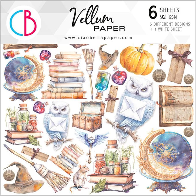 Vellum Paper "Wizard Academy"