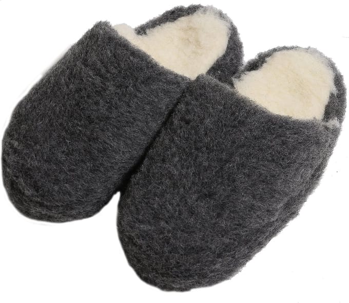 Alwero sloffen Basic Slipper Antraciet 41-42