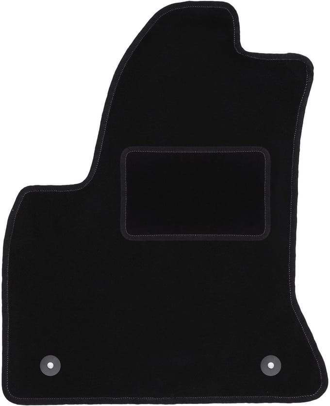Bestuurdersmat zwart voor: Citroen C4 Grand Picasso minivan (2006-2013)