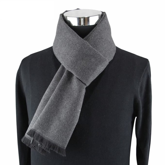 Sjaal Heren – Herensjaal - Silver Grey
