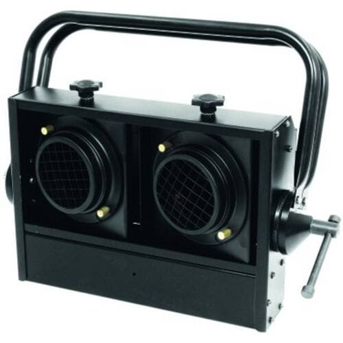 Eurolite Audience Blinder 2 x PAR-36 schwarz Halogeen blinder