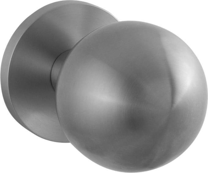 Deurknop - RVS geborsteld - RVS - GPF - Buitendeur - GPF9823.09 kogel