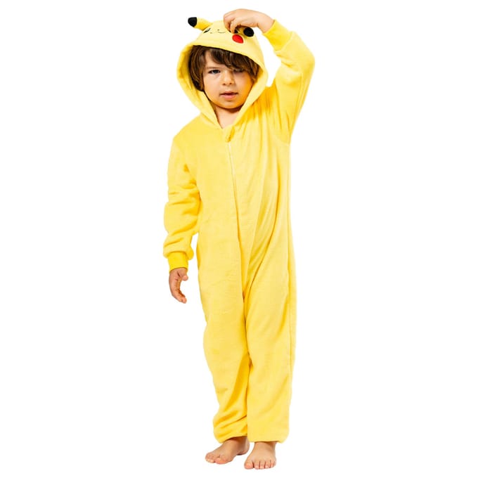 Kostuum Pikachu Onesie 3-4 jaar
