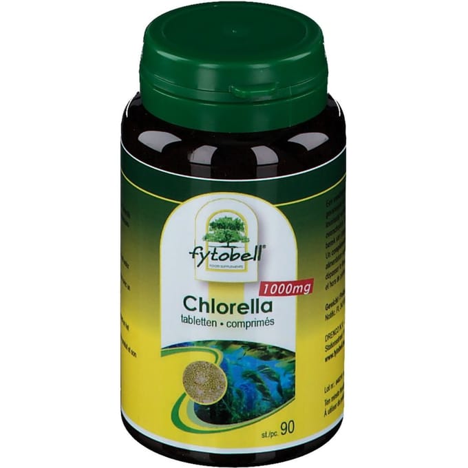 Fytobell - Chlorella - ontgiften - detox -   1000mg -  90 tabletten