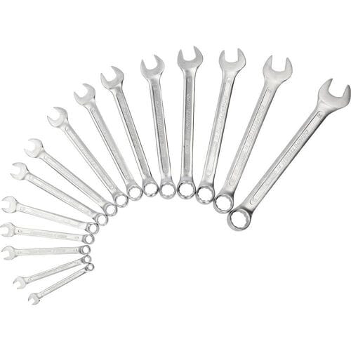 KS Tools 512.0215 512.0215 COMPETITION Ringmaulschlüssel-Satz Ring-steeksleutelset 15-delig