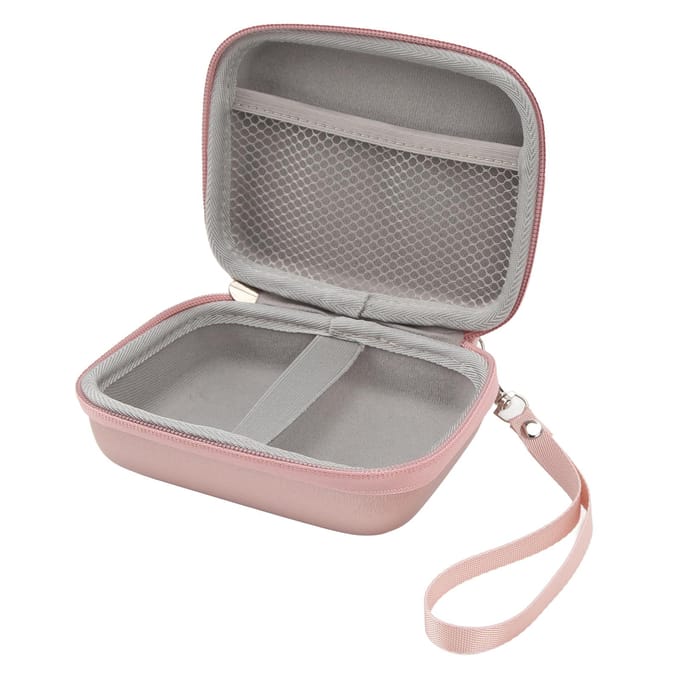 Camera Beschermtas PU Leer Digitale Camera Harde Koffer voor Mini EVO Link Liplay Blush Goud zwart