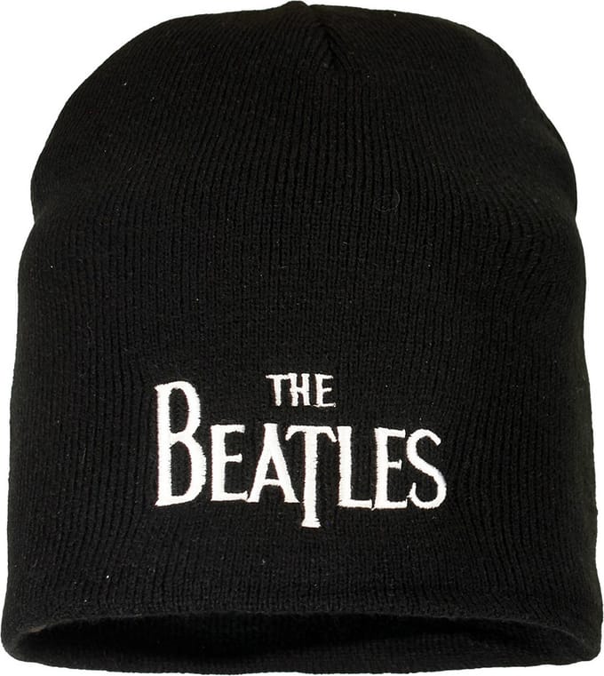 The Beatles Band Logo Beanie Muts - Officiële Merchandise