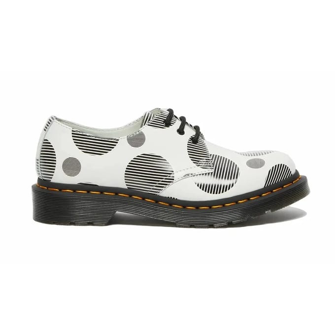 Derbie vrouw Dr Martens 1461 Polka Dot Smooth