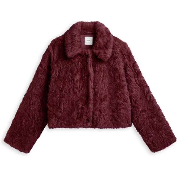 Summum Jacket Soft Faux Fur Jackets Bordeaux 1s1320-12525