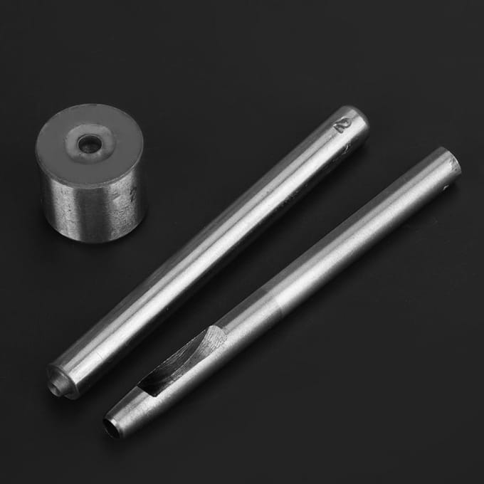 Rondelle d'œillet avec jeu d'outils manuels 3 pièces (5mm x 220pcs)