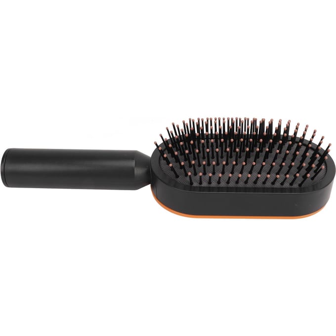 Ontwarrende Paddle Haarborstel voor Mannen Vrouwen Hoofdhuidmassage Staande Basis Paddle Haarborstel black