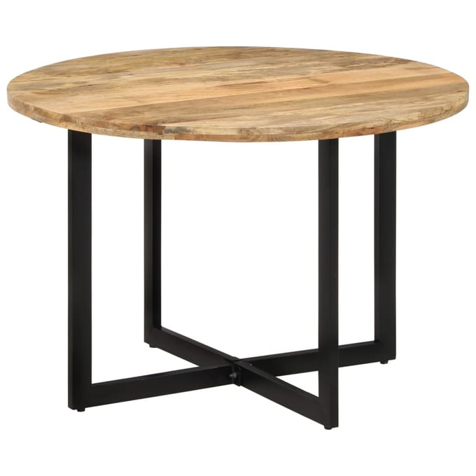 vidaXL - Eettafel - 110x75 - cm - massief - mangohout