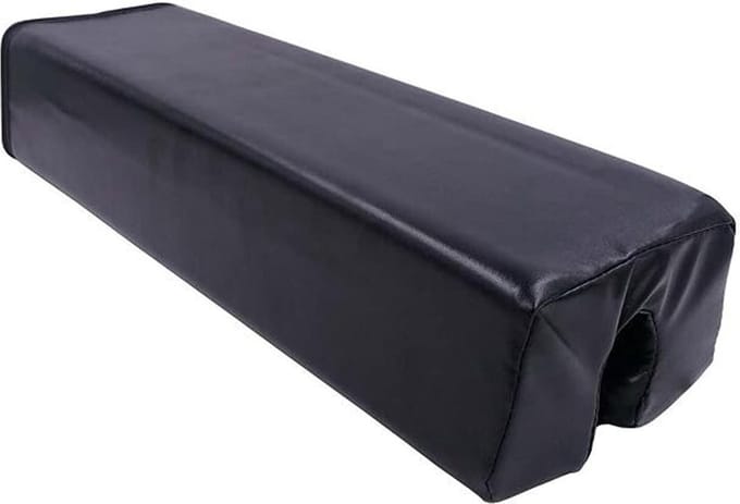 Halter Beschermer - Nek Steun - Kracht Training - Schokabsorberend Schuim - 43 cm Lengte - Zwart