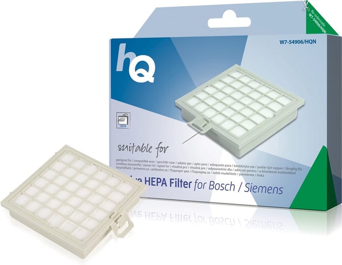 HQ W7-54906-HQN Vervanging Actieve Hepa Filter Bosch/siemens - 483774