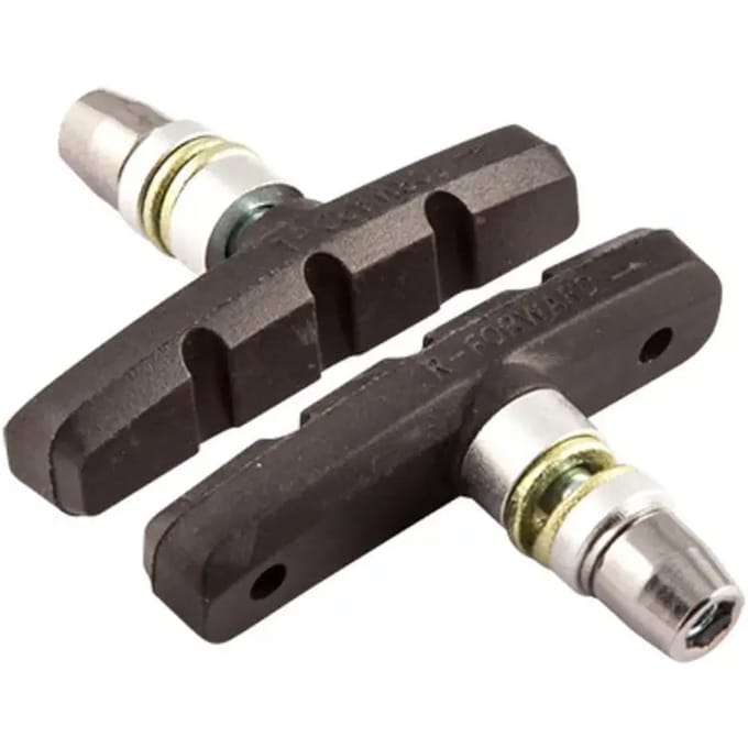 Paar asymmetrische remschoenhouders Clarks Cycle Systems V-Brake