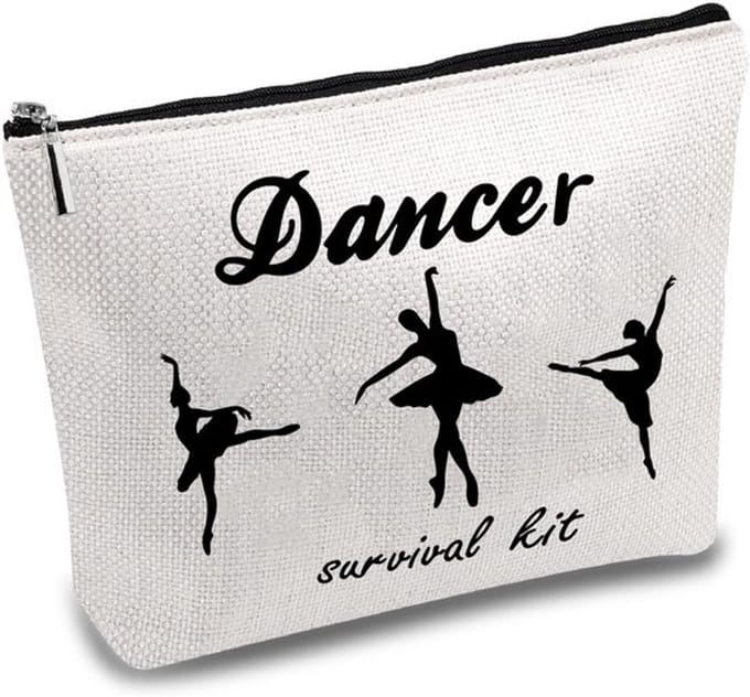 Allecto - Danser make-up tas - Canvas toilettas - Multifunctionele