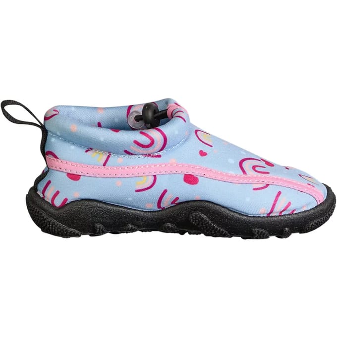 Waterproof slippers met regenboogprint voor meisjesbaby's Sterntaler