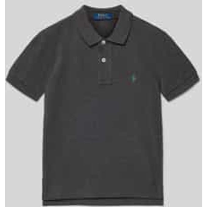 Regular fit poloshirt met logostitching