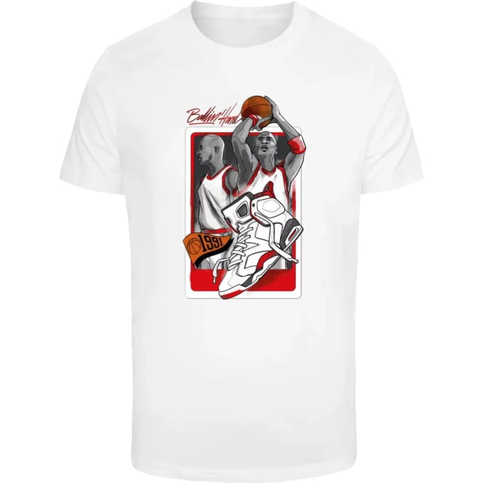 Mister Tee - Ballin Hard 1991 Heren Tshirt - XL - Wit