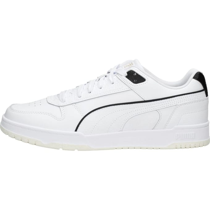 PUMA RBD Game Low Unisex Sneakers - Wit/Zwart/Goud