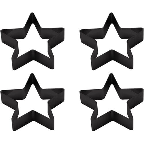 ECHTWERK Tafel accessoires (servetringen van ed, Zwart, 4-delig)