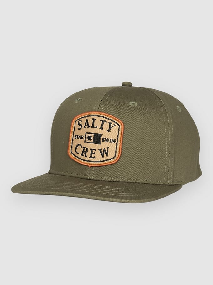 Salty Crew Capitals Snapback Pet Groen Man,Vrouw