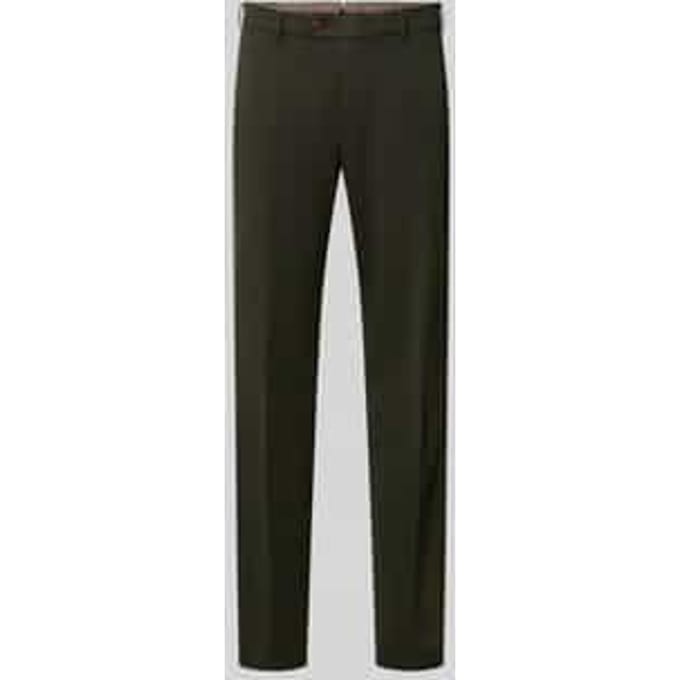 Regular fit chino van katoenmix model 'Lupus'