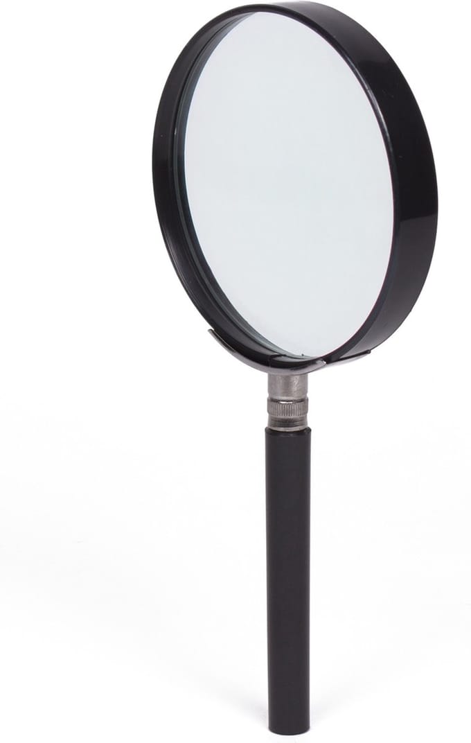 Lees loupe, loep Vergrootglas, 180 x 120 mm, Benson
